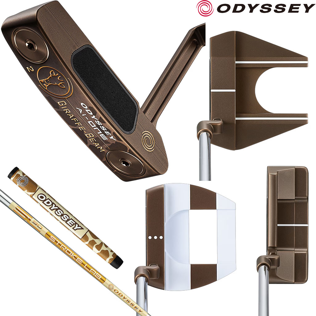 【SALE】【押さえる】オデッセイ Ai-ONE GIRAFFE BEAM エーアイ 一 麒麟 光線 パター STROKE LAB 90 立て坑 ODYSSEY パター【25】