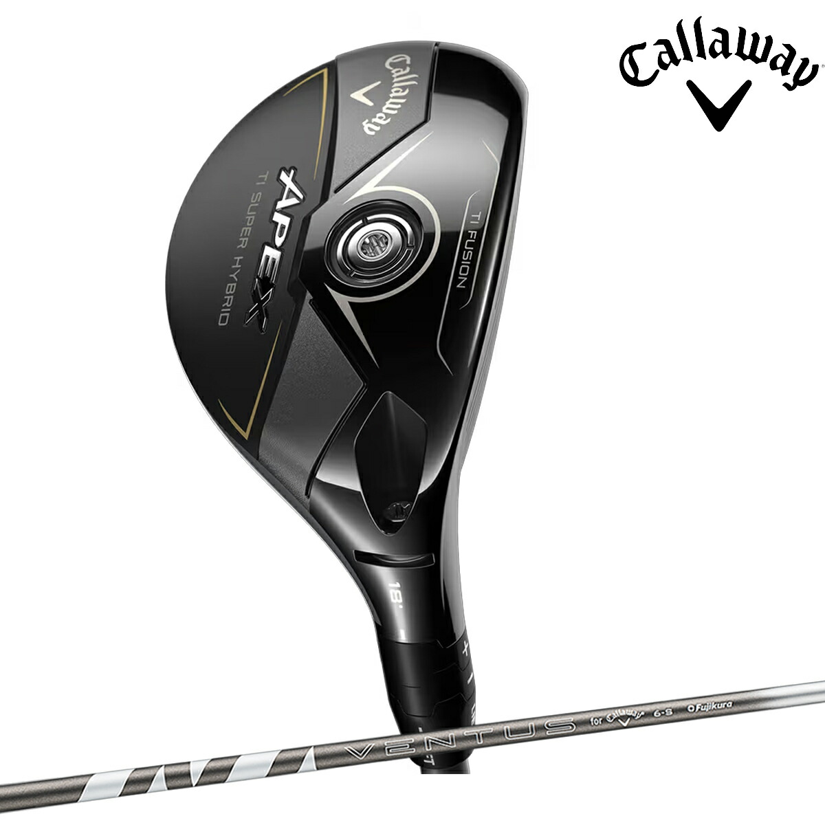 キャロウェイ メンズ APEX Ti 百貨店 変わり種 VENTUS SILVER 6 for Callaway 炭素矢がら【25】