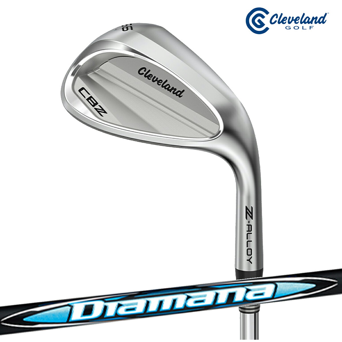ダンロップ クリーブランド メンズ CBZ ウェッジ Diamana for CG III 炭素矢がら【26SS】