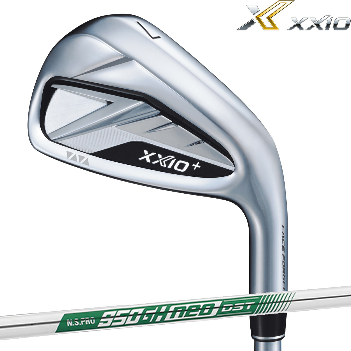 ダンロップ メンズXXIO14+ ゼクシオ フォーティーン プラス アイアン 5本組(6-9、PW) NS PRO 950 GH neo DST スチールシャフト アイアンセット【26SS】
