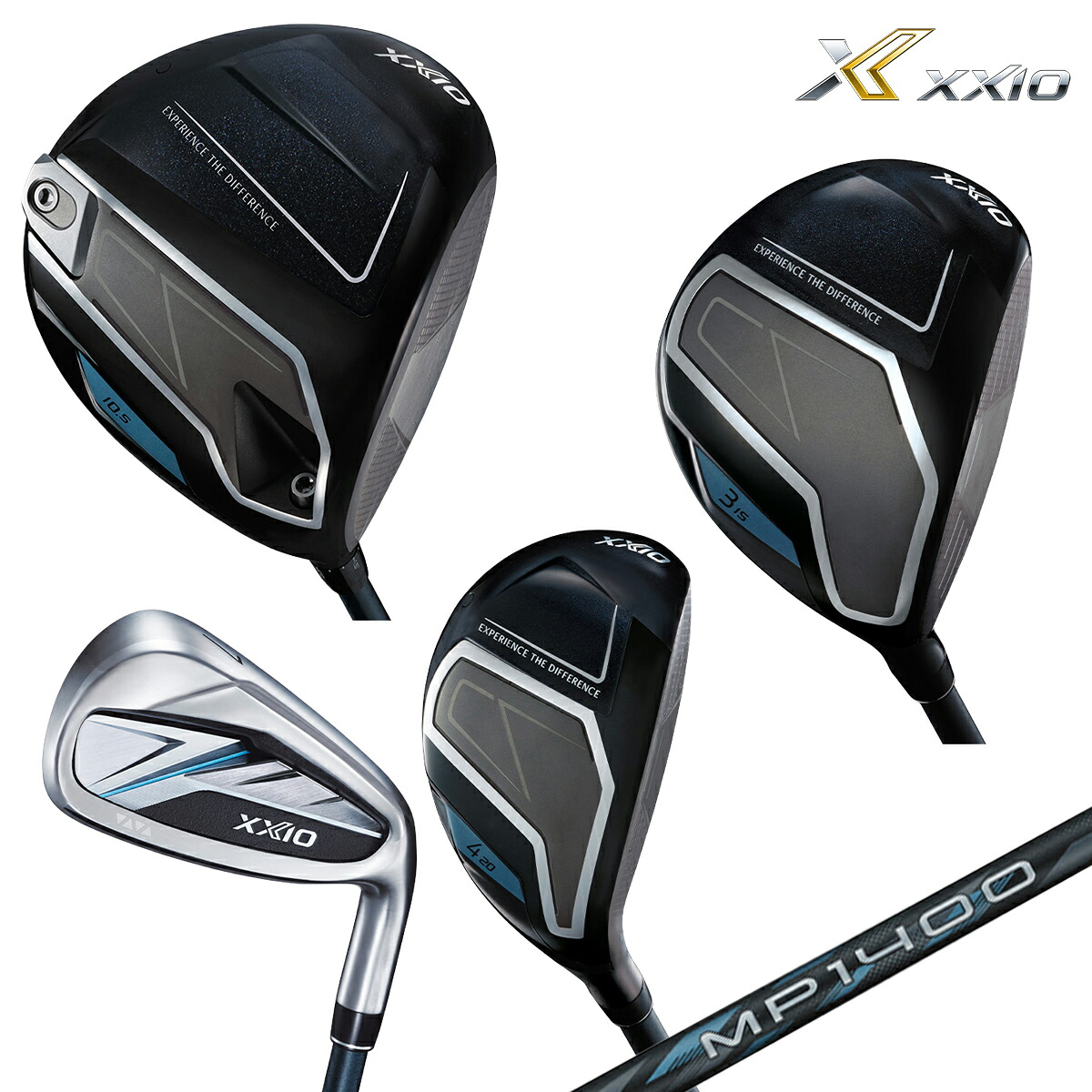 【11本仕掛ける】ダンロップ メンズ XXIO14 ゼクシオ フォーティーン ゴルフ野球クラブ 11本仕掛ける（１番ウッド#1、 フェアウェイウッド#4、 変わり種 U4、 アイアン#5-9、PW、AW、SW） MP1400 炭素立て坑【26SS】