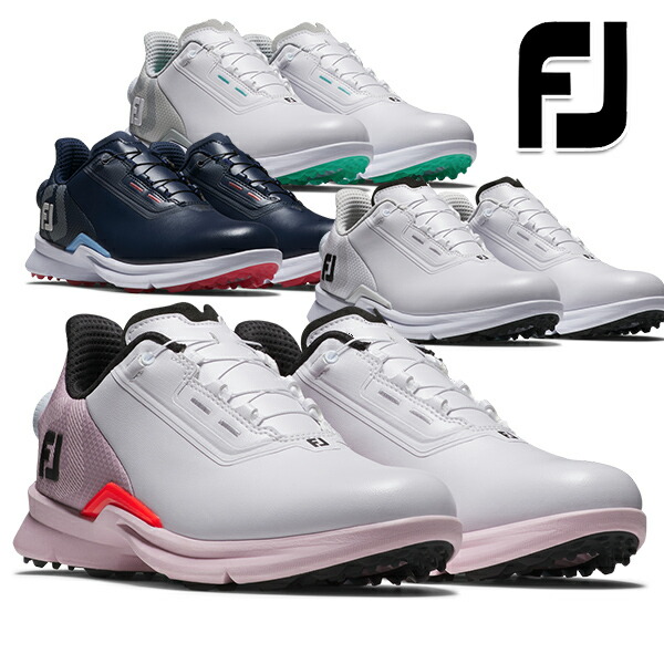 フットジョイ レディース 25 WO フューエル ボア スパイクレス ゴルフシューズ BOA ウィズ：W 防水 FootJoy【25】