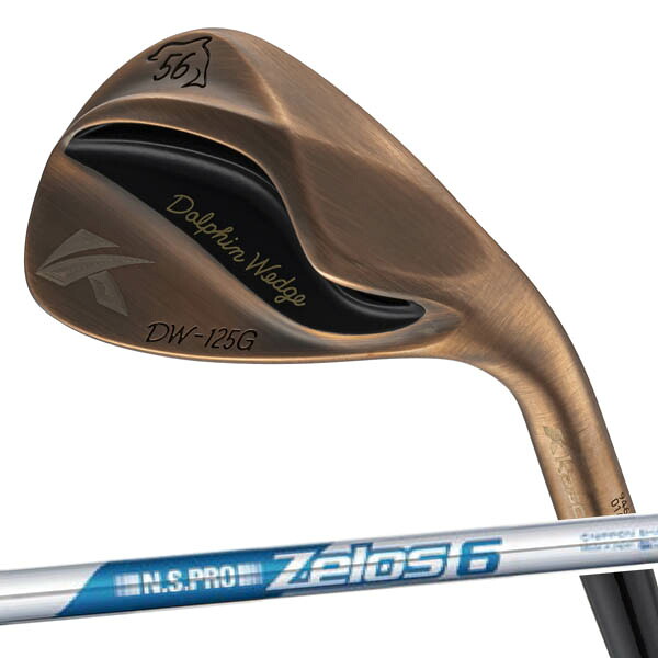 【メーカーカスタム】キャスコ メンズ DW-125G Copper ウェッジ NS PRO Zelos 6 スチールシャフト【25】|パワーゴルフ(PowerGolf)