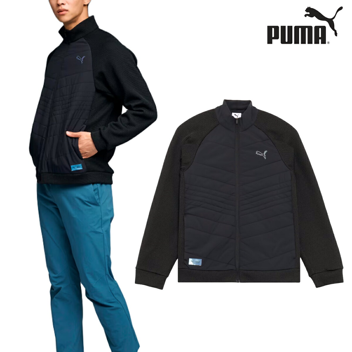 プーマゴルフ【M】 秋冬 中綿 ラグラン ブルゾン プーマゴルフ【M
