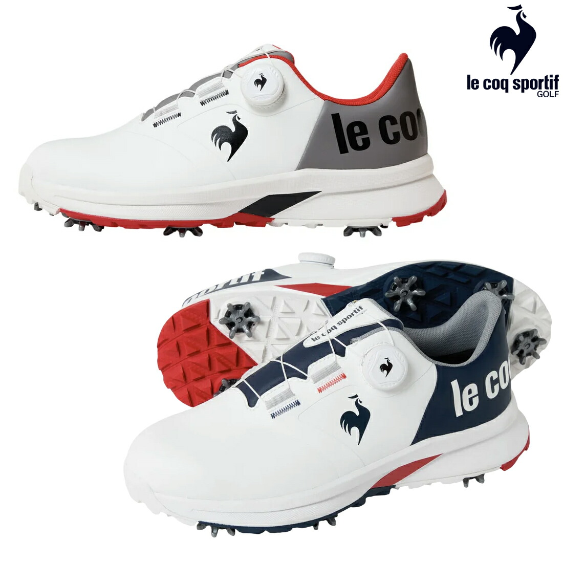 極美品✨ルコック ゴルフシューズ シルバー BOA 22.5 3E 極美品✨ルコック ゴルフシューズ シルバー BOA 22.5 3E - メルカリ