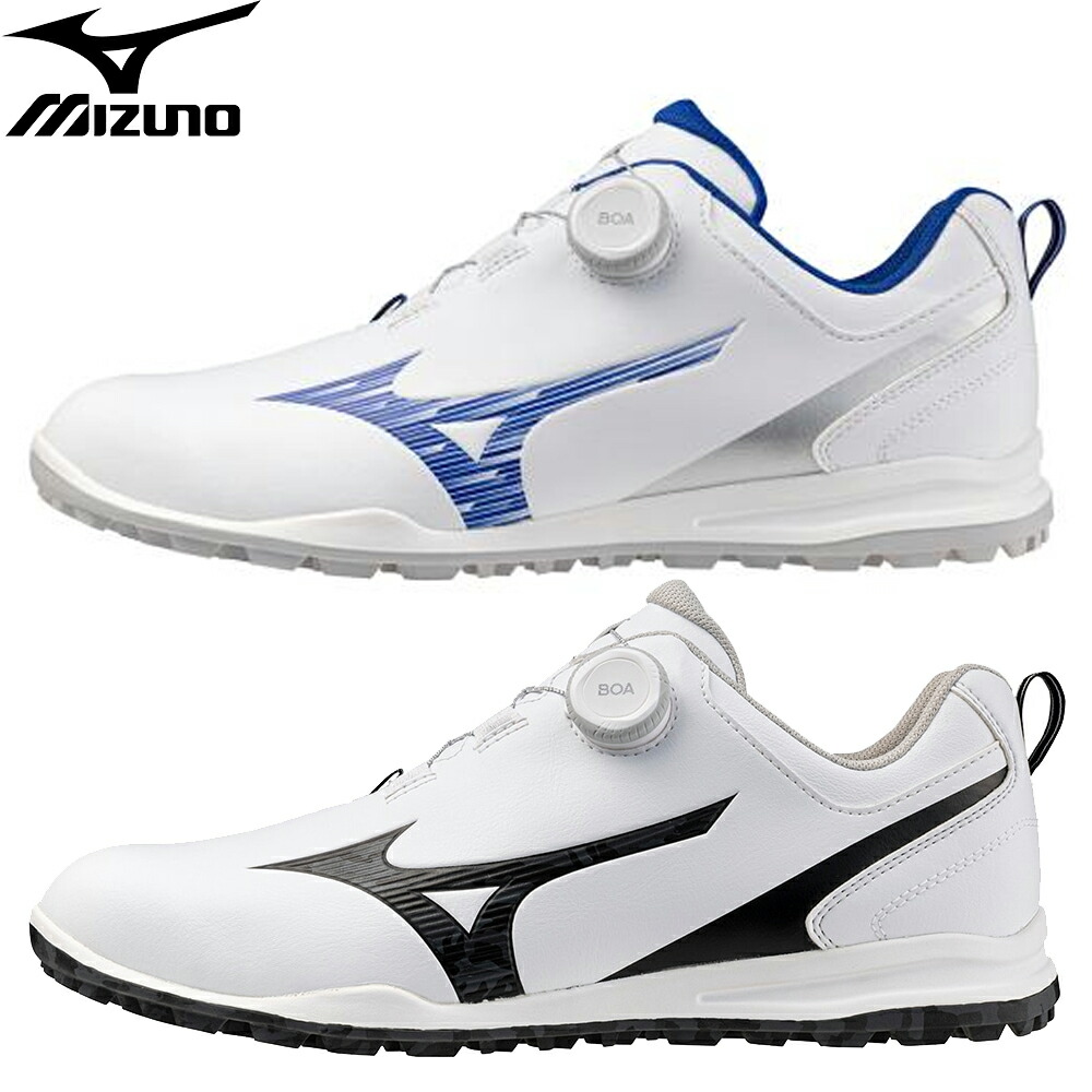Mizuno BOAシステム ゴルフシューズ ホワイト27cm 楽天市場】ミズノ ゴルフ ゴルフシューズ ジーエムスタイル ボア
