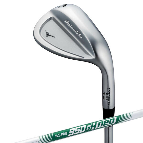 ミズノ メンズ Mizuno Pro T-3 ホワイトサテンブラッシュ ウェッジ NS PRO 950 GH neo スチールシャフト MIZUNO GOLF 日本正規品【25】