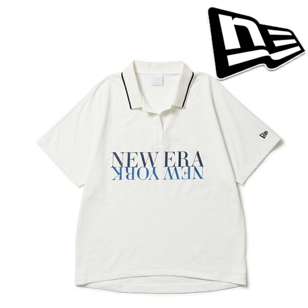 ニュー エラ NEW ERA WOMEN'S 半袖 ポロシャツ ANNA SUI アナ スイ パイル ブラック ショート丈 半袖カットソー トップス レディース NEW ERA/ニューエラ】WOMEN'S 半袖 ポロシャツ ANNA SUI アナ