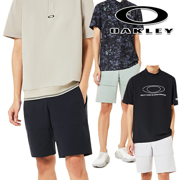 【特価】オークリー 2025年春夏モデル メンズ SKULL AERATE FLAP SHORTS ショートパンツ FOA407609 OAKLEY【25】