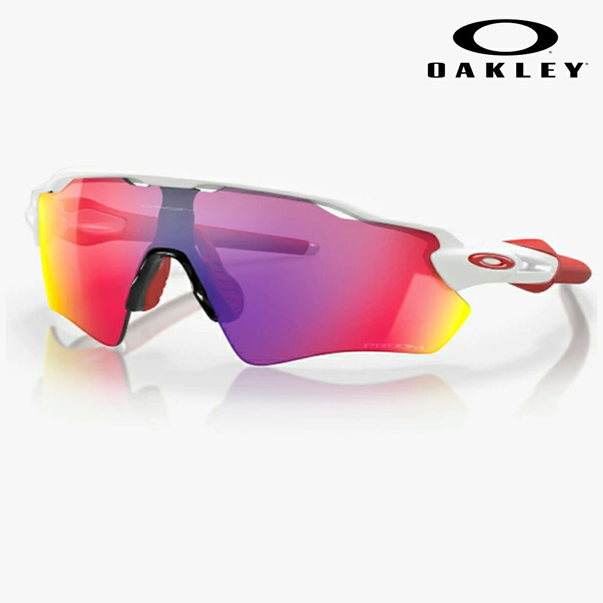 オークリー RADAR EV PATH Polished White Prizm Road サングラスOO9208 OAKLEY【23】｜パワーゴルフ（PowerGolf）