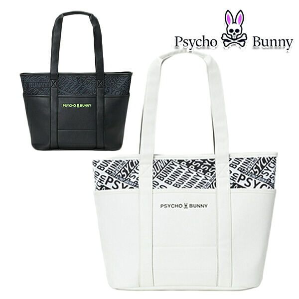サイコバニー 2025年秋冬モデル ユニセックス PSYCHO BUNNY トートバッグ FLAGSHIP pbmg5fb4 【25】|パワーゴルフ(PowerGolf)