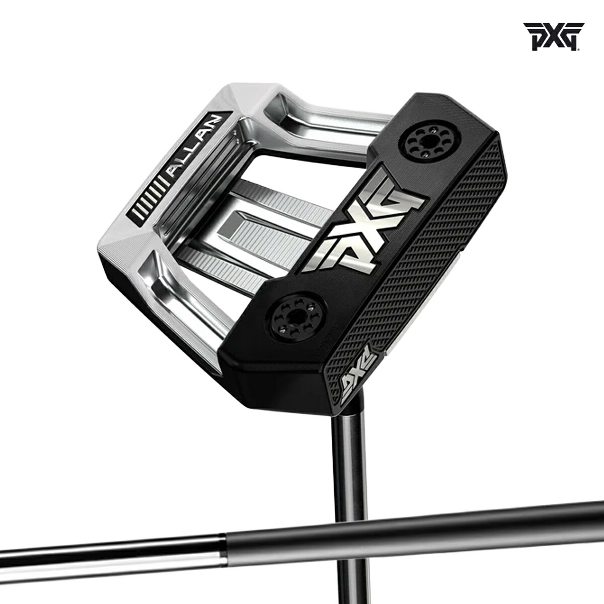 PXG メンズ ALLAN ZT BLACK ゼロトルク ネオマレット S HOSEL パター PXG Multi-Material Putter Shaft - Straight - Chrome 立て坑【25】