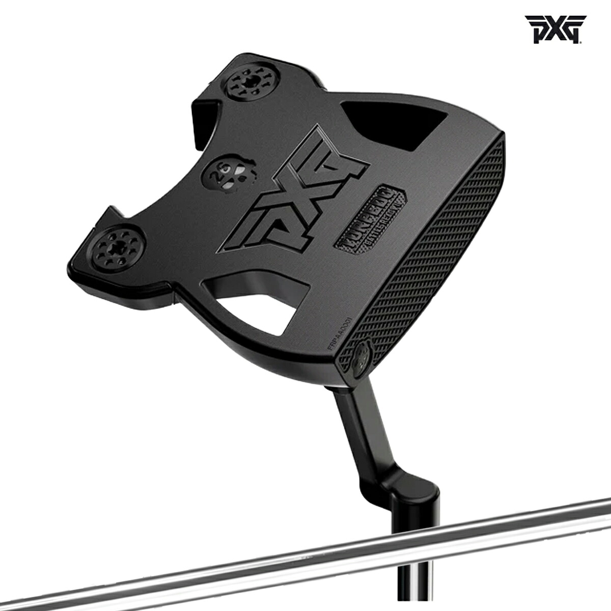 PXG メンズ BATTLE READY II Torpedo Black ネオマレット PLUMBER'S NECK パター Straight Putter Shaft - Chrome シャフト【25】｜パワーゴルフ（PowerGolf）
