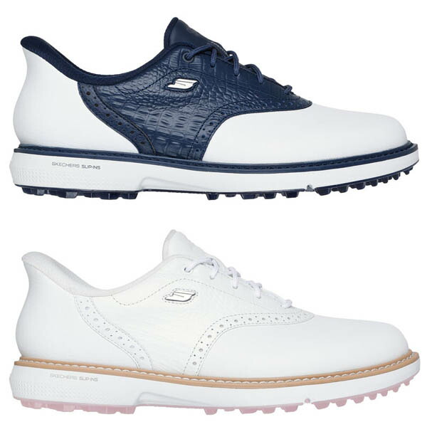 スケッチャーズ レディース GO GOLF PRESTIGE SL シューレース スパイクレス スリップインズ ゴルフシューズ 防水 123126【25】