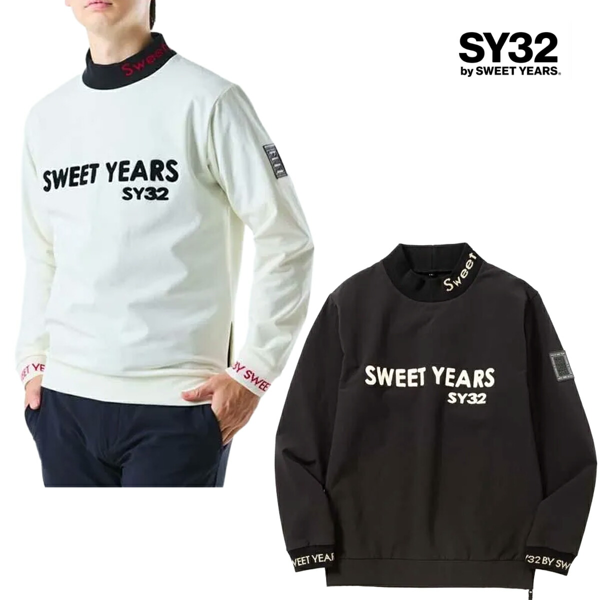 SY32 2025年秋冬ひな形 メンズ STORM BACK BOA FLEECE SHIRTS フリース 長袖プルオーバー SYG-25A1-45【25】