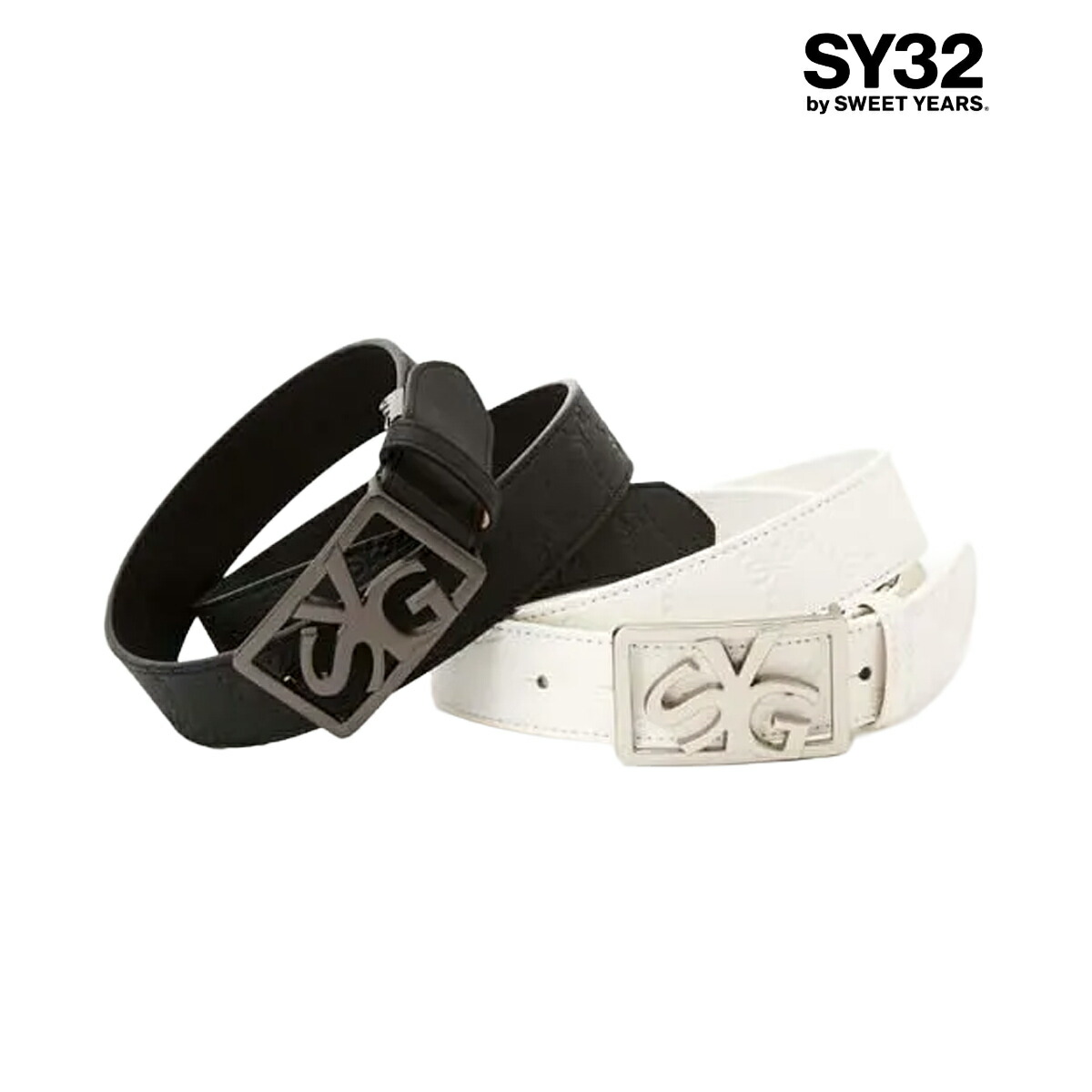 SY32 2025年秋冬模範例 メンズ EMBOSS BELT 胴締め SYG-25A9-24【25】