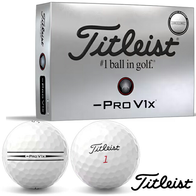 楽天市場】タイトリスト Titleist 2025 LTD PRO V1X Left Dash
