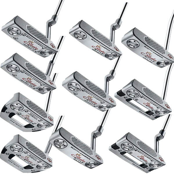 タイトリスト メンズ スコッティキャメロン 25 Studio Style パター  SCOTTY CAMERON【25】