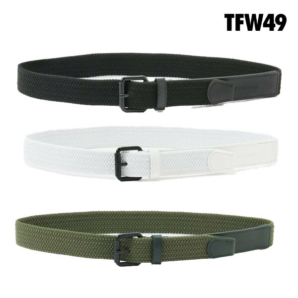 TFW49 ゴルフ　ベルト ホワイト・オリーブ 2色セット TFW49 ゴルフ ベルト ホワイト・オリーブ 2色セット TFW49