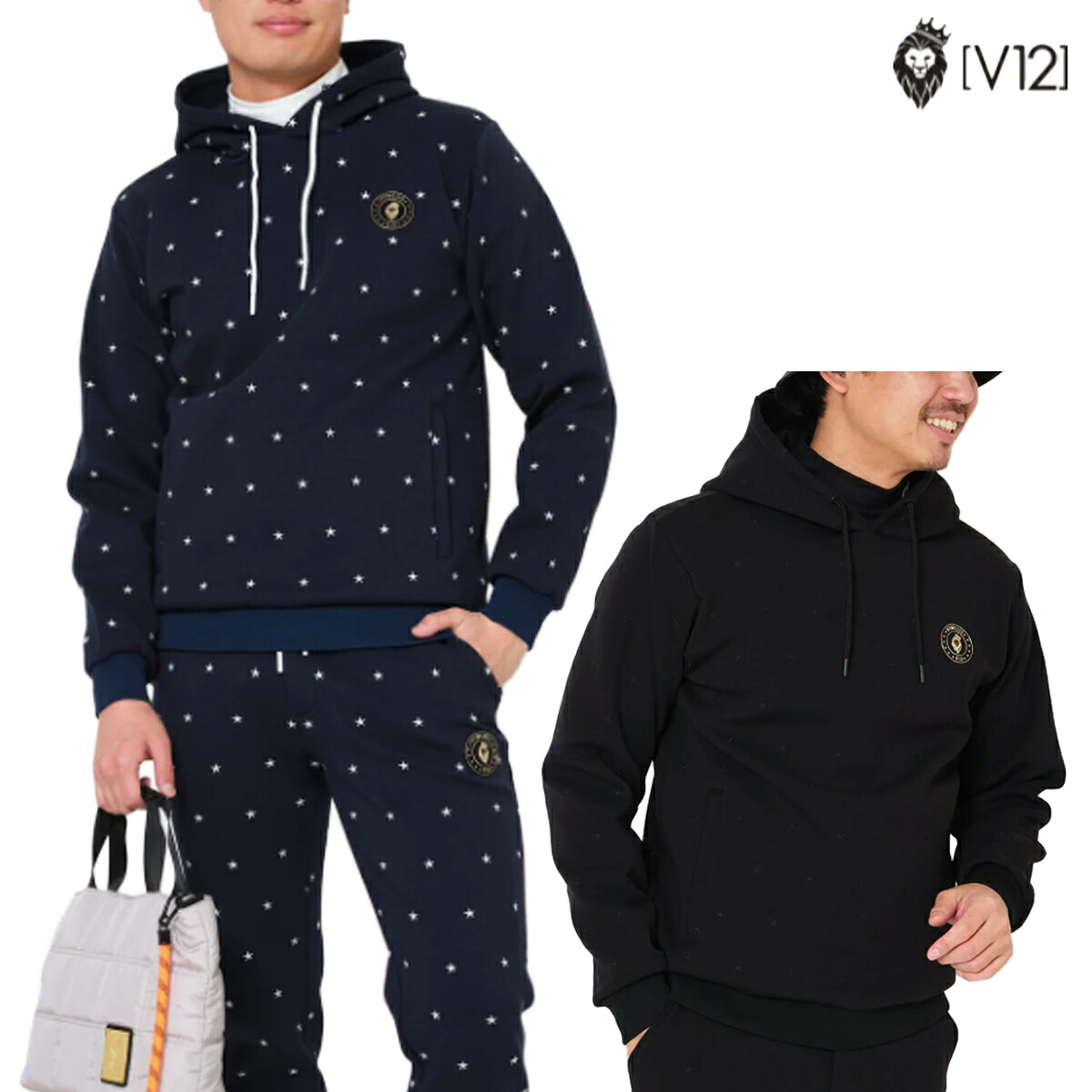 V12 2025年秋冬ひな形 メンズ ALL STAR PARKA パーカー V122520-SW05 汗水【25】