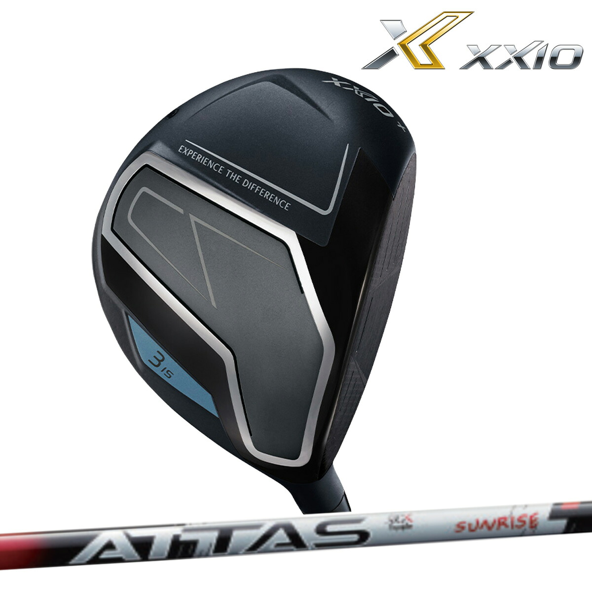 【メーカーカスタム】ダンロップ メンズ XXIO14+ ゼクシオ フォーティーン プラス フェアウェイウッドATTAS RX SUNRISE RED 5 カーボンシャフト【26SS】｜パワーゴルフ（PowerGolf）