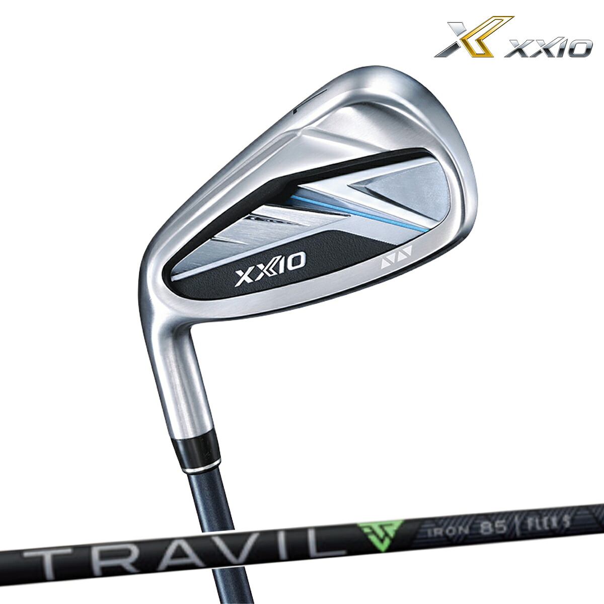 【メーカーカスタム】【レフティ／左利き用】ダンロップ メンズ XXIO14 ゼクシオ フォーティーン アイアン 4本組(7-9、PW) TRAVIL 85 カーボンシャフト【26SS】｜パワーゴルフ（PowerGolf）