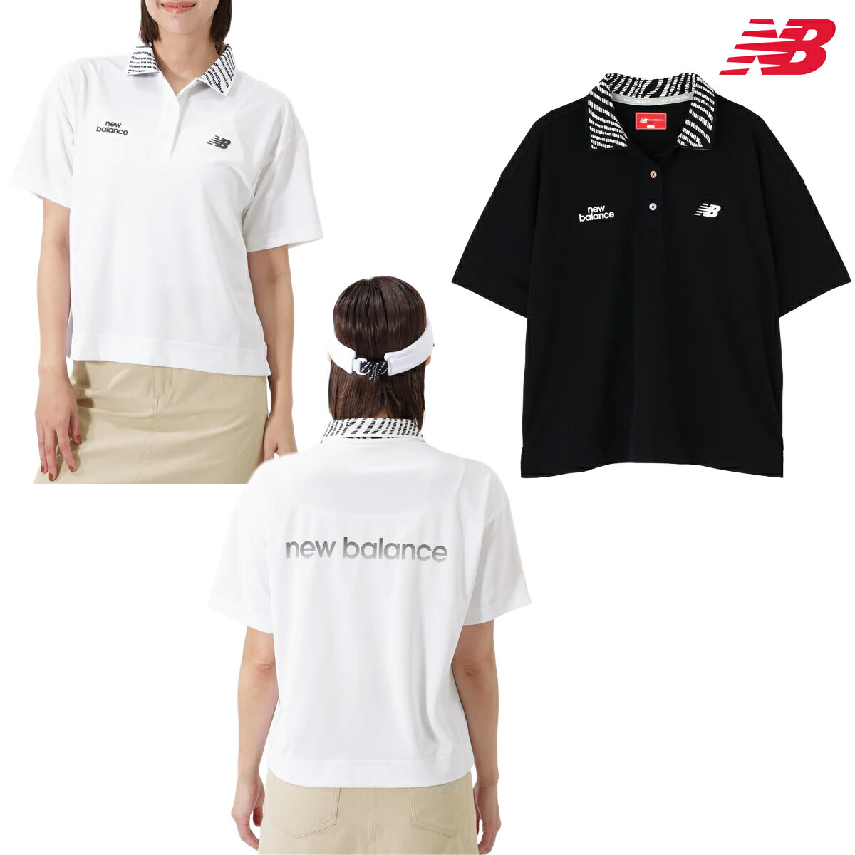 ニューバランスゴルフ 2026年春夏モデル レディース BIG 半袖シャツ 012-6160501【26SS】