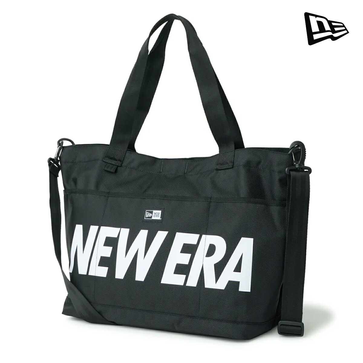 ニューエラ 2026年春夏モデル GYM TOTE BAG NE LOGO BLK トートバッグ 14750904【26SS】｜パワーゴルフ（PowerGolf）