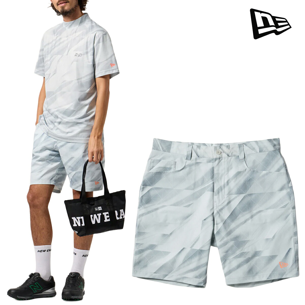 ニューエラ 2026年春夏モデル メンズ GF SHORT PANTS CUT GLASS WHI ロングパンツ 14859953【26SS】|パワーゴルフ(PowerGolf)