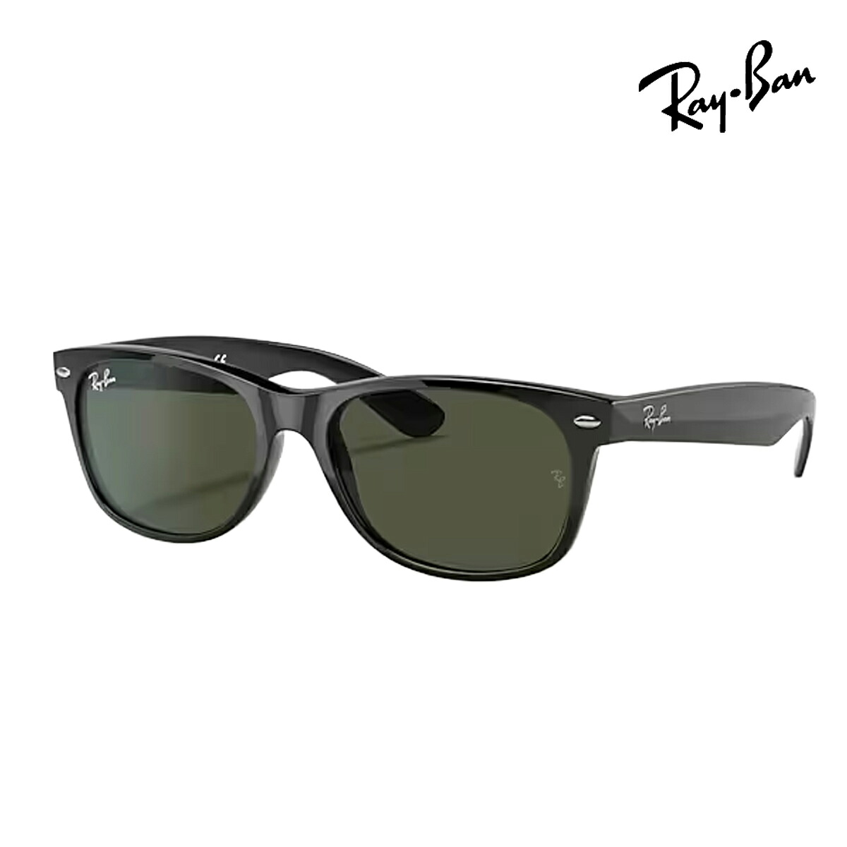 RayBan レイバン ユニセックス New Wayfarer サングラス 2132F901L 55 カラー名称:BLACK/G-15【25FW】|パワーゴルフ(PowerGolf)