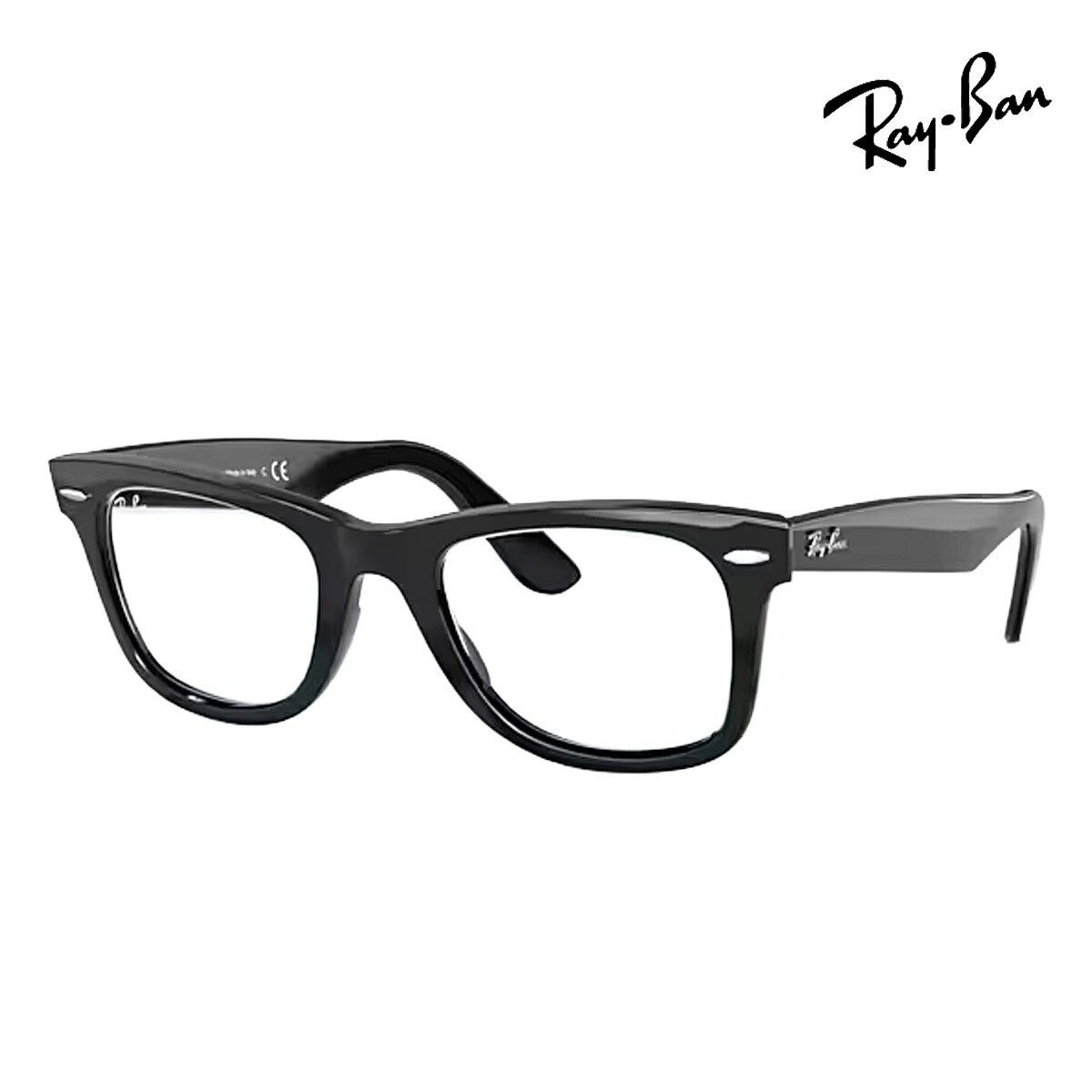 RayBan レイバン ユニセックス Wayfarer サングラス 2140F601/R552 カラー名称:BLACK/LIGHT GREY【25FW】|パワーゴルフ(PowerGolf)