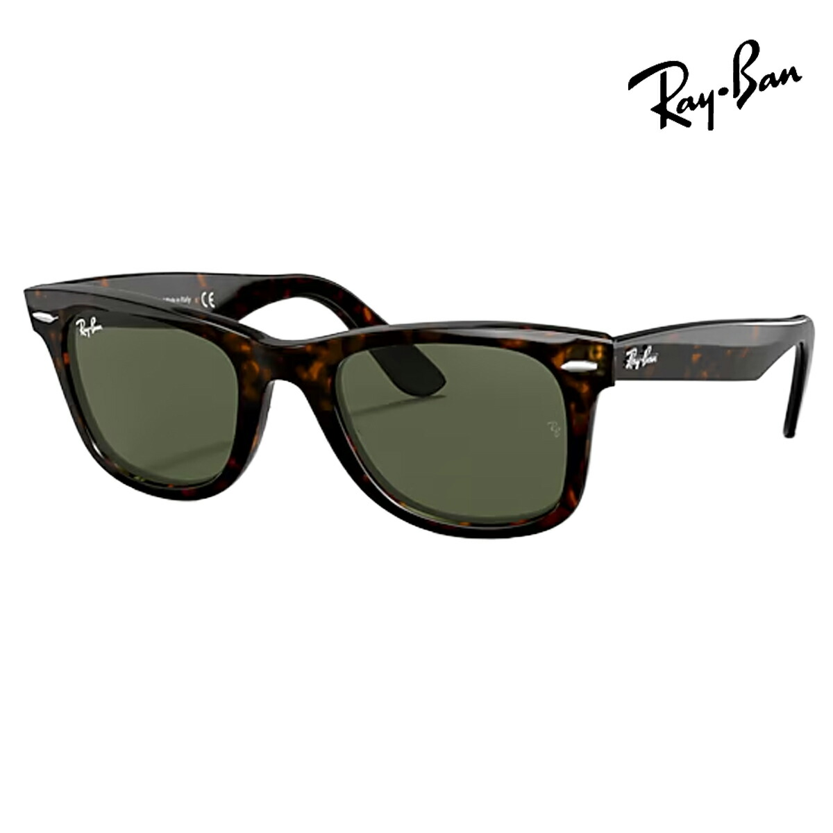 RayBan レイバン ユニセックス Wayfarer サングラス 2140F902 52 カラー名称：TORTOISE/G-15【25FW】