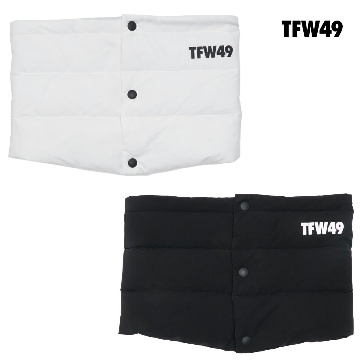 TFW49 2025年秋冬模範例 ユニ一発やる DOWN NECK WARMER ネックウォーマー T132520010【25】 メンズウェア-ウェア-ゴルフ