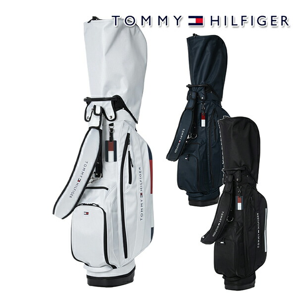 トミーヒルフィガー 2026年春夏モデル ユニセックス  TOMMY HILFIGER スタンドキャディバッグ シグネチャー  thmg6sc8  【26】