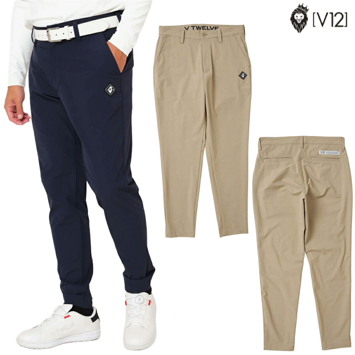 V12 2026年春夏モデル メンズ CORE PANTS ロングパンツ V122610-PN01【26SS】｜パワーゴルフ（PowerGolf） 20,625円
