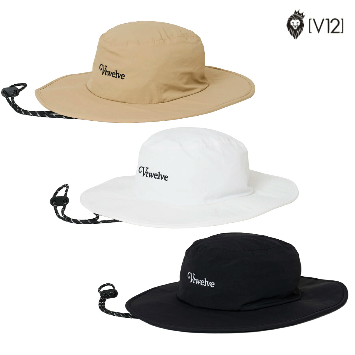 V12 2026年春夏模範例 ユニ一発やる AWA WIDE HAT かぶり笠 V122610-CP08【26SS】