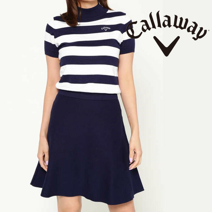 Apparel 241 秋冬モデル 秋冬 キャロウェイ トップス アパレル レディース クラブ マンシング 18 L S ダイワ ウェア M サイズ Callaway ボーダーハイネックニットワンピース ゴルフ用品 パワーゴルフ Powergolf 25 Off 対応商品毛一枚でバッチリ