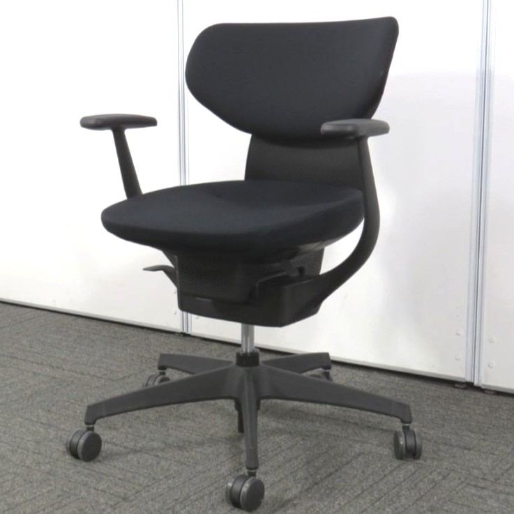 【中古】イングチェア コクヨ ラテラルタイプ 据えつける肘 CRS-G3200E6 R4838