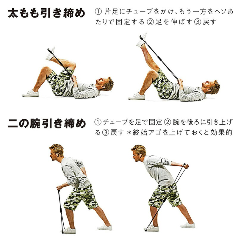 エルガム 筋トレの時間だよ erugam ゴムバンド サクライ貿易 シェイプアップ ダイエット トレーニングチューブ ハード ブラック ラバーバンド  三頭筋 上半身 上腕二頭筋 二の腕 大胸筋 広背筋 減量 筋力 筋肉 肩 自宅トレーニング 【再入荷】 トレーニングチューブ