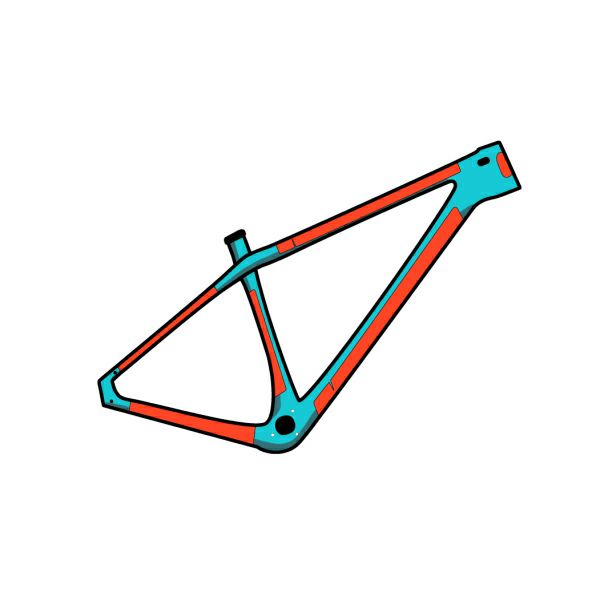 RIDEWRAP ライドラップ COVERED PROTECTION HARDTAIL MTB カバープロテクション ハードテールマウンテンバイク 自転車保護 キズ防止 フレーム保護 自転車
