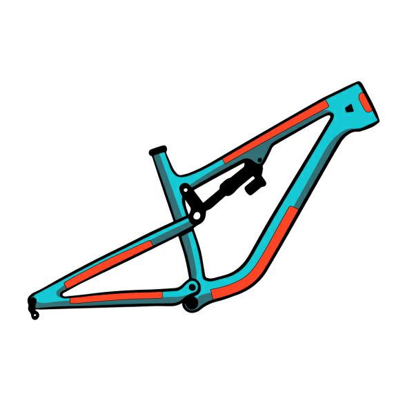 RIDEWRAP ライドラップ ESSENTIAL PROTECTION MTB FRAME KIT エッセンシャルプロテクション MTBフレームキット 自転車保護 キズ防止 フレーム保護 自転車