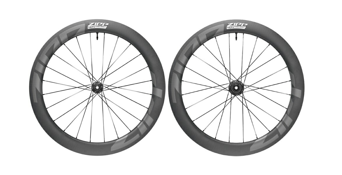 ZIPP ジップ 404 Firecrest Tubeless Disc 前後セット ディスクロード ロードバイク 58mmハイト フルカーボン フックレスリム　正規品 自転車｜パワーピット店