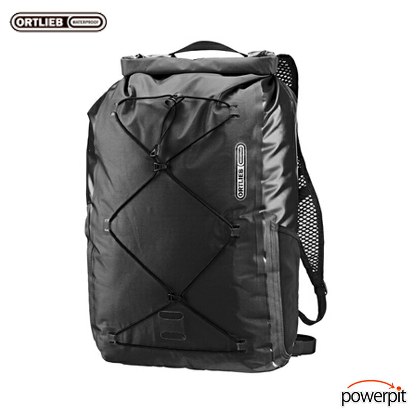 【次回10月】オルトリーブ ライトパック ORTLIEB LIGHT-PACK TWO バックパック 25L 防水 ロード クロスバイク 小径車 ツーリング 街乗り お買い物 通勤 通学 ブラック リュック 自転車｜パワーピット店