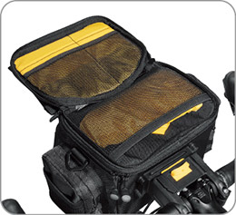 トピークTOPEAK自転車バッグツアーガイドハンドルバーバッグ5LBAG43500ハンドルバッグフロントバッグ簡単黒ブラック