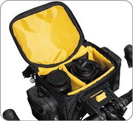 トピークTOPEAK自転車バッグツアーガイドハンドルバーバッグ5LBAG43500ハンドルバッグフロントバッグ簡単黒ブラック