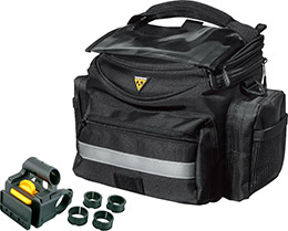 トピーク TOPEAK 自転車 バッグ ツアーガイド ハンドルバー バッグ 5L BAG43500 ハンドル バッグ フロントバッグ 簡単 黒 ブラック