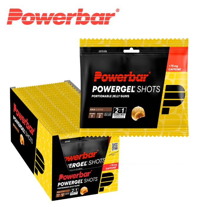 Powerbar パワーバーパワージェルショッツ コーラパック売り(24袋入り)