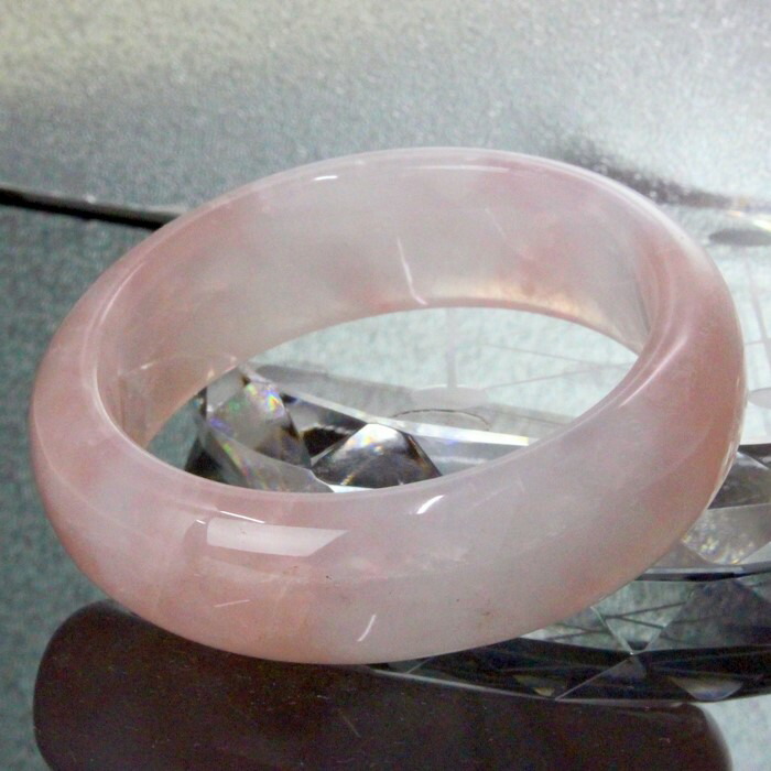 60 Off 一点物 女性用mサイズ ローズクォーツ バングル Rose Quartz 紅水晶 ローズクォーツ ブレスレット Bangle 腕輪 Bracelet メンズ レディース パワーストーン 天然石 海外直輸入価格 ローズクォーツ ポイント割引商品 パワーストーン ブレスレット