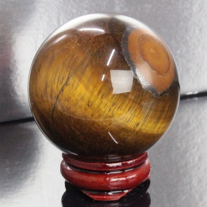 【47mm】タイガーアイ 丸玉｜Tigereye 虎目石 タイガーアイ【球体 置物 台座 水晶球 ルース Ruth 丸玉 水晶玉 Crystal ball Circle Ball 原石】メンズ レディース 限定 天然石 タイガーアイ パワーストーン 原石 天然石｜パワーストーン 天然石 LuLu House