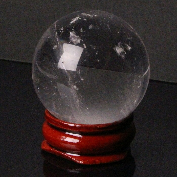 楽天市場】【34mm玉】水晶玉 天然石｜Crystal クォーツ すい